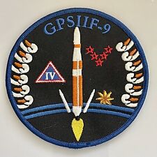 ULA Delta IV GPS IIF-9 SVN-71 EELV Mission Launch Vehicle Satellite Patch 4” picture