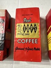 Vintage 1950s Lot of  3 Fresh TOPPS Hafners  Temp- Tation Coffee  Old Stock picture
