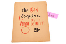 1944 Esquire Magazine Calendar- Featuring the Varga Girls- Complete picture