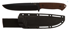 Za-Pas Expendable Brown Micarta, Black Cerakote NMV Knife picture