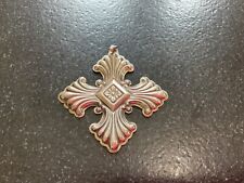 Vintage Reed & Barton Sterling Christmas Cross 1973 picture