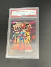 1992 Marvel Universe Avengers Teams #171 PSA 9 picture