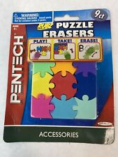 New Pentech 9 count Rubz Puzzle Erasers Sealed Jakks Pacific 2006 picture