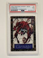 1994 Marvel Amazing Spider Man Carnage Suspended Animation #5 PSA 7 NM picture