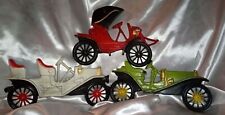 Vintage Midwest Homeco-metal cars for wall-1910 Buick-1909 Hup-1910 Chevy picture