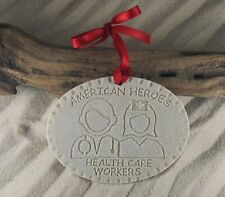 American Heroes Health Care Workers Sand Ornament picture
