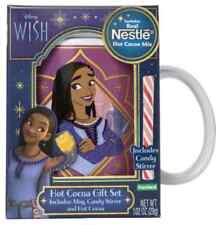 Disney Wish Movie Nestle Hot Cocoa Set Candy Cane Stirrer Great Gift Ships Fast picture