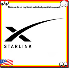 Starlink Vinyl Cut Decal Sticker Logo for car truck laptop toolbox picture