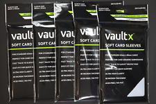 Vault X Soft Card Sleeves Fits Standard size cards pack of 5 1000 sleeves total picture