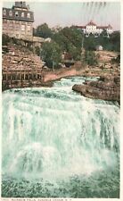 Vintage Postcard 1914 Rainbow Falls Ausable Chasm New York NY Detroit Publishing picture