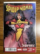 SPIDER-WOMAN 4 NM GREG LAND COVER CAPTAIN MARVEL VISION MARVEL COMICS 2015 picture