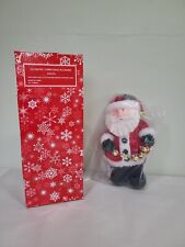VTG AVON  Glowing Christmas Plushees Santa,  NEW in Open Box picture