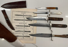 Sheffield Knife lot  IXL WOSTENHOLM BOWIE,NON XLL KNIFES Check Description picture