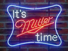 New It's Miller Time Neon Light Sign 20