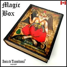 box witchcraft kit starter ritual magic wicca pagan altar witch lucifer wood box picture