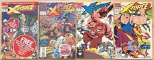 X-Force #1 (Signed), #3, #5 & Annual #2 - 1991 Marvel Copper Age Comic Book Lot picture