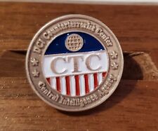 Vintage Lapel Pin CIA CTC DCI Counterterrorist Center VHTF Late 90s -Early 2000s picture