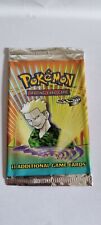 Gym Heroes Booster Pack Lt.Surge Artwork Pokemon Cards Empty  picture