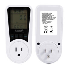 Electricity Usage Energy Monitor Plug Power Watt Voltage Meter Analyzer Socket picture