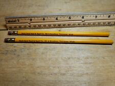 2 Vintage North Bank Feed & Seed Co Vancouver Washington Advertising Pencils picture