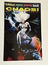 CHAOS QUARTERLY #1  Chaos Comics 1995 LADY DEATH COVER VG picture