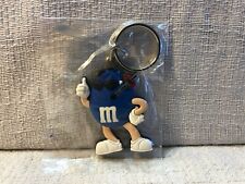 Blue M&M Candy Keychain Plastic Brand New Racing Headset picture