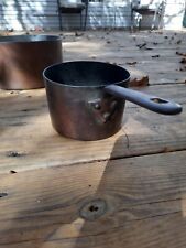 Rare Antique  A&N Army Navy Co-op Society CSL Copper 2 QT Cooking Pot Saucepan  picture