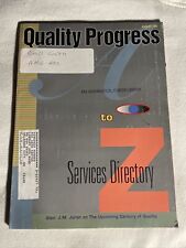 1994 August Quality Progress Magazine, Services Directory  (MH435) picture
