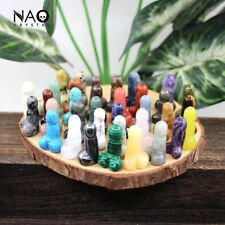 5X Healing Crystal Mini Penis Figurine Natural Gemstone Quartz Fertility Amulet picture