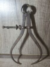 Vintage Tool Metal Caliper Divider Compass  picture
