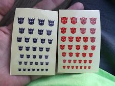 For Autobot & Decepticons Transformers Symbol G1 Logo Sticker Decal Die Cut  picture
