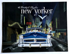 1952 CHRYSLER NEW YORKER+  ORIGINAL CAR DEALER SHOWROOM DEALERSHIP BROCHURE picture