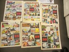 6 BOOKLETS  THE SUNDAY BUCK ROGERS -REPRINT OF 1940 COMICS STRIP  volumes 25-30 picture