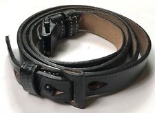 WWII GERMAN G43 K43 SEMI AUTO RIFLE LEATHER RIFLE CARRY SLING-BLACK LEATHER picture