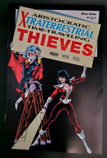 ARISTOCRATIC XTRATERRESTRIAL TIME TRAVELING THIEVES  '86 RAW Comics Interview #1 picture