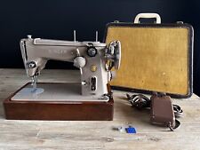 Beautiful 1956 Singer 306K Sewing Machine ZigZag w Base & Case Fully Tested picture