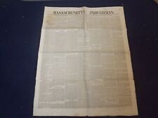 1848 DECEMBER 16 MASSACHUSETTS PLOUGHMAN NEWSPAPER - GOLD IN CALIFORNIA- NP 5158 picture