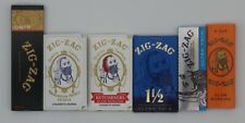 6X ZIG ZAG ROLLING PAPERS VARIETY PACK 1 1/4 ULTRA THIN KING SIZE 12 KUTCORNERS picture