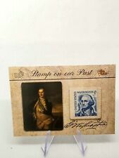 2018 The Bar Pieces of the Past George Washington Stamp relic Sp-8 Canvas  picture