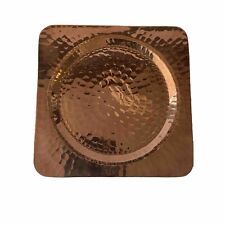 Sertodo Dignidad Mexico - Wine Bottle Coaster Copper Hand Hammered picture