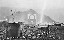 Lightning Strikes Tonopah Nevada NV Reprint Postcard picture