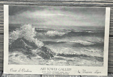 Vtg Coast of Cambria Art Tower Gallery California Virginia Lynn Advertisement picture