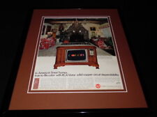 1966 RCA Victor TV Framed 11x14 ORIGINAL Vintage Advertisement picture
