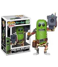 FUNKO POP Animation:Rick&Morty 332#Pickle Rick(with Laser) Vinyl With Protector picture