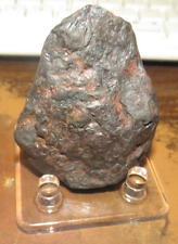 LARGE 356 gm. URUACU IRON METEORITE ; BRAZIL  STAND INCLUDED TOP GRADE; .8 LBS picture