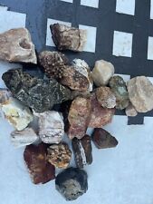 over 14 pounds lbs agate onyx quartz chunks picture