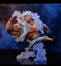 17cm One Piece Luffy Gear 5 Anime Figure  Statue- Unbranded - No Box picture