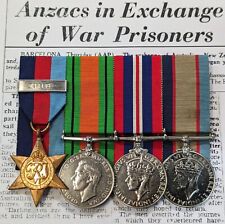 WW2 Australian POW Greece medals Westwater 2/5th General Hospital Prisoner War picture