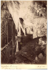 Australia, jenolan caves, the imperial caves, crystal palace albumen vintage pri picture