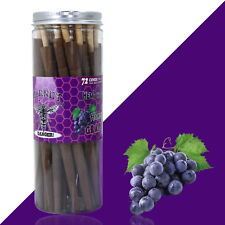 HORNET 72x Grape Flavor Pre Rolled Cones King Size Cigar Wraps Rolling Paper picture